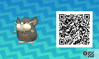 QR code Alola Raticate