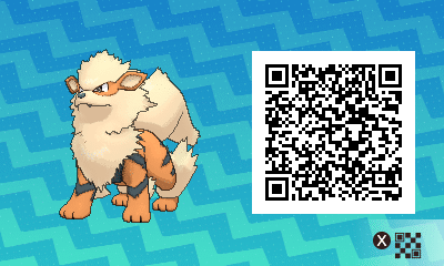 QR code Arcanine