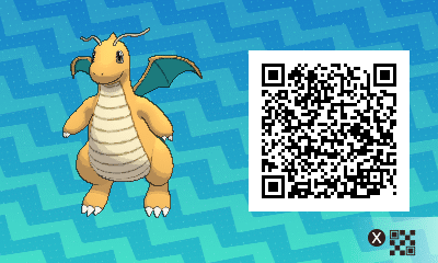 QR code Dragonite