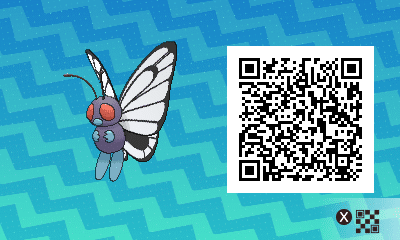 QR code Female Butterfree
