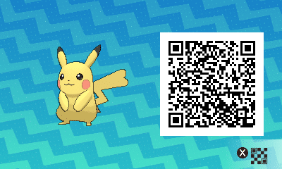 QR code Female Pikachu