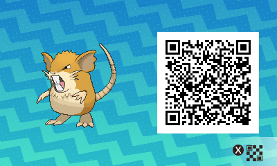 QR code Female Raticate