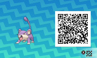 QR code Female Rattata