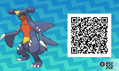 QR code Garchomp