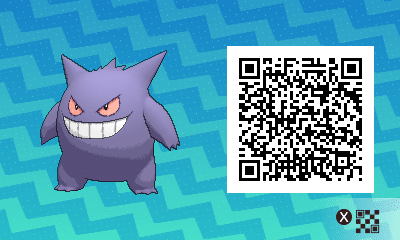 QR code Gengar