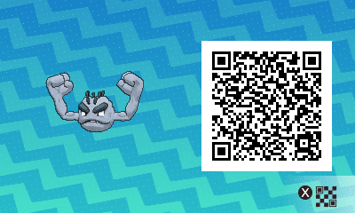 QR code Geodude