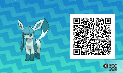 QR code Glaceon