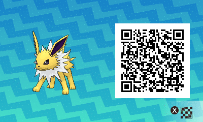 QR code Jolteon