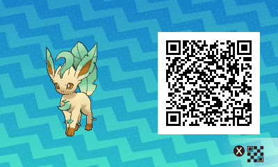 QR code Leafeon