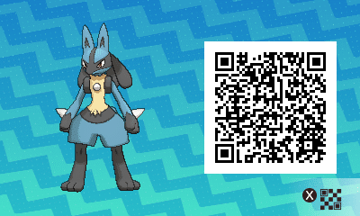 QR code Lucario