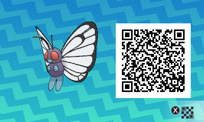 QR code Male Butterfree
