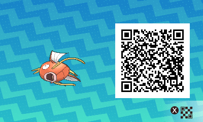 QR code Male Magikarp