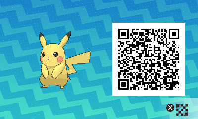 QR code Male Pikachu