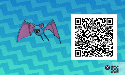 QR code Male Zubat