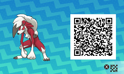 QR code Midnight Lycanroc