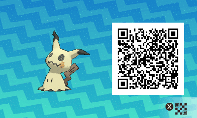 QR code Mimikyu