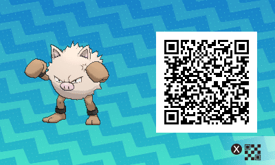 QR code Primeape