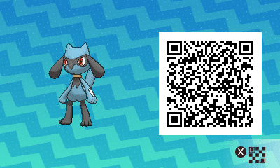 QR code Riolu