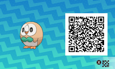 QR code Rowlet