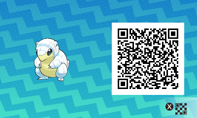 QR code Sandshrew
