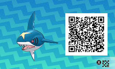 QR code Sharpedo