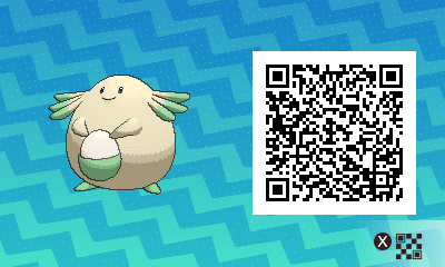 QR code Shiny Chansey