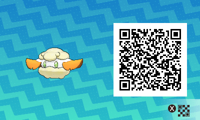 QR code Shiny Cottonee