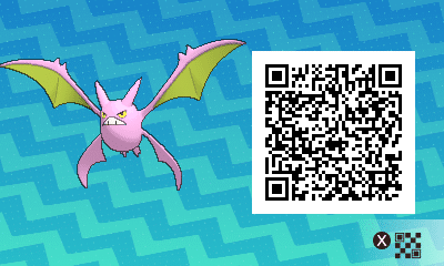 QR code Shiny Crobat