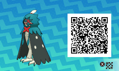 QR code Shiny Decidueye