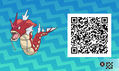 QR code Shiny Female Gyarados