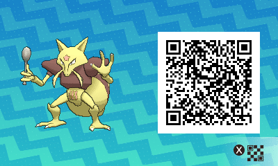 QR code Shiny Female Kadabra