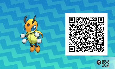 QR code Shiny Female Ledian