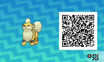 QR code Shiny Growlithe