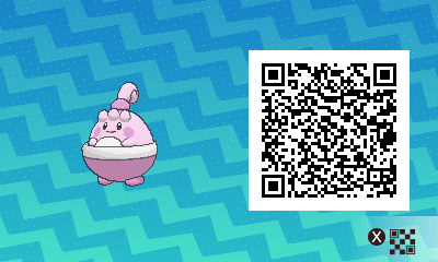 QR code Shiny Happiny