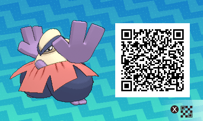 QR code Shiny Hariyama