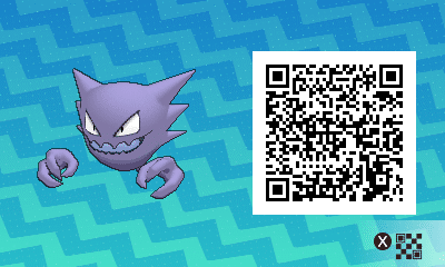 QR code Shiny Haunter