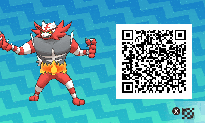 QR code Shiny Incineroar