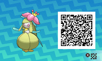 QR code Shiny Lilligant