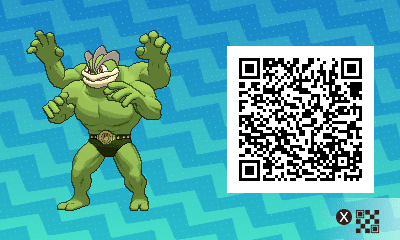 QR code Shiny Machamp