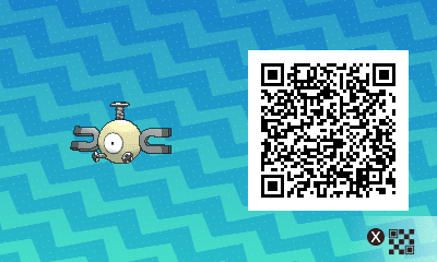 QR code Shiny Magnemite