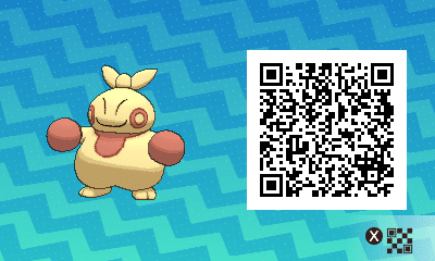 QR code Shiny Makuhita