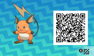 QR code Shiny Male Raichu