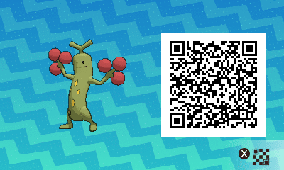 QR code Shiny Male Sudowoodo