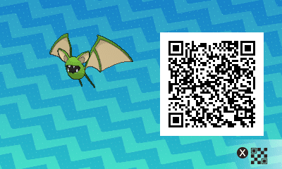 QR code Shiny Male Zubat