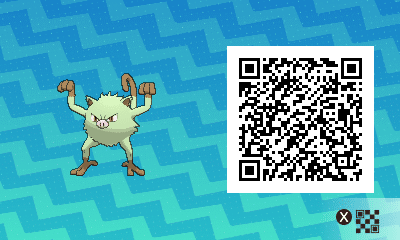 QR code Shiny Mankey