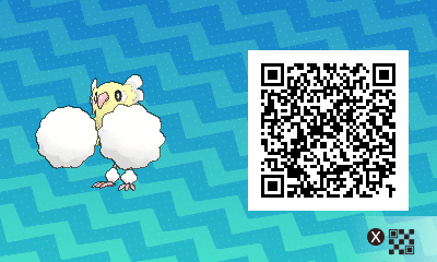 QR code Shiny Pom Pom Oricorio