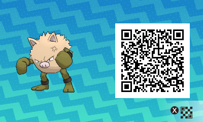 QR code Shiny Primeape