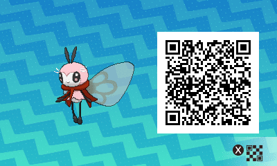 QR code Shiny Ribombee