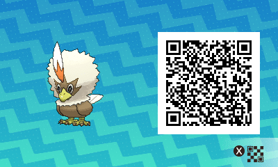 QR code Shiny Rufflet