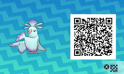 QR code Shiny Sensu Oricorio
